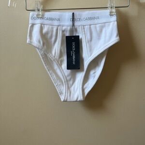 Dolce & Gabbana Classic White Womens Briefs